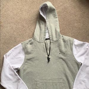 The Upside quarter zip hooded sweatshirt